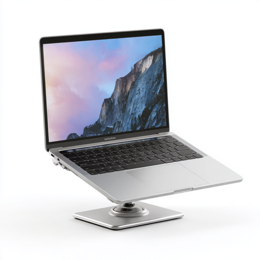 Nexus 360° Rotatable Aluminum Laptop Stand - Ergonomic Height Adjustable